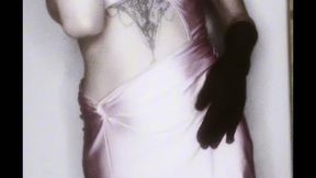 sexy moves, a glamorous dress, and a cigarette