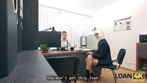 LOAN4K  Slutty Daruma Rai is starting her business with hard anal fuck with a loan manager