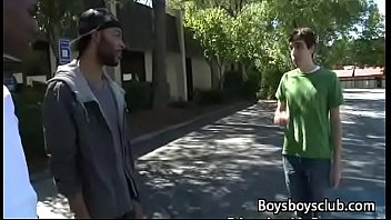 Blacks On Boys - Gay Black Dude Fuck WHite Teen Boy Hard 17