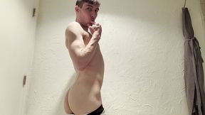huge solo compilation/cum dripping slutty twink shoots loads/dildo fun