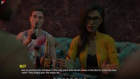 Dominos Beach 24 - John Faces a Fun Choice with Riley or Christy