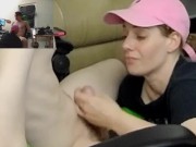 Heather Kane Makes Lucky Fan CUM LIKE THE FOURTH OF JULY !!!