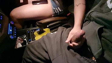 I gave him a ride and sucked his dick until he came in my mouth
