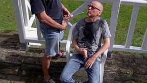 Piss Fag Servicing As Master'_s Personal Urinal