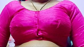 Beautiful Indian sister-in-law called her boyfriend at home