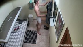 Czech Gay Solarium 35 Sexy Stud's Private Session