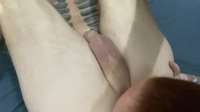 PROSTATE MASSAGE &mdash;  TONGUE FUCK RIMJOB & HJ CUM SHOT