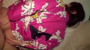 Glamourous Japanese Babe With Perfect Ass Rides Cock While Using Vibrator For Intense