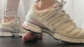 A Cock crushing Shoejob and CBT with Adidas Cool Climate Sneakers - HD - multicam