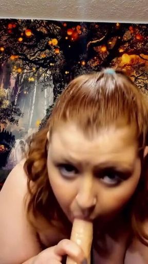 Gloryhole Slut Cums Home