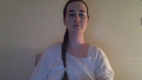 A Happy New Year stripping topless video