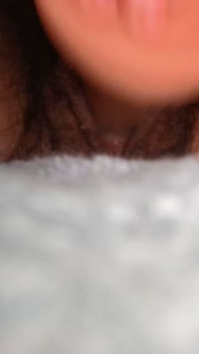 Slowly Fucking My Creamy FTM Pussy With My Fave Dildo