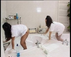 These Two Stunning German Babes Got Fucked in the Threesome