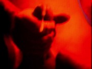 hot stranger jerks off in front of me and cums on me after party while I'm still tripping