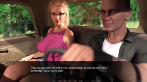 johannesgaming - update #231 - jessica o neil 13 jessica had allot of dick today - meeting the vigilante and having a threesome with blake and connor - dec 07, 2024
