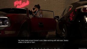 johannesgaming - update #231 - jessica o neil 13 jessica had allot of dick today - meeting the vigilante and having a threesome with blake and connor - dec 07, 2024