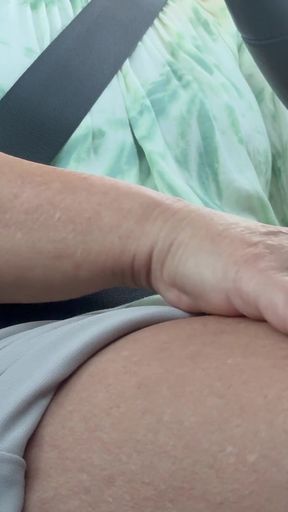 Sexy wife in the morning on her way to work   Clip 2