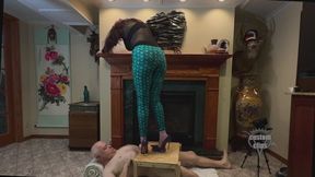 Purple Cock Trample and Stomp