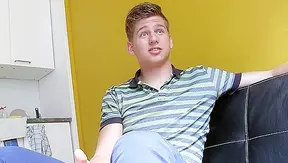 Stretching for Glory: Debt Dandy Gags on Thick Rod — Cavern Mouth Open Wide – 18+