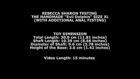 Rebecca Black Testing The Handmade Dolphin Size XL (With Additional Anal Fisting) TWT176