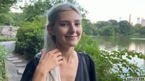 Eva elfie shares sensual big tits intimate play
