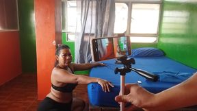 Recording with My Stepmother Whore