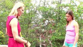 brenda james and alyssa reece lesbian masturbation session