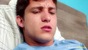 Stepbro Caught Jerking Off to Gay Porn—Moans, Cum, Total Chaos – 18+