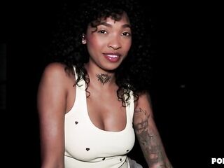 Black Latin babe Tempted Me With Her Smile