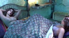 Love Season 14 - Nova & Alex Playful Bed Fun - First Erection Tease