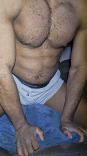 Muscular Stud Humping Pillow Dirty Talking Loud Moaning Rough Sex