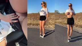 samedi dernier en allant chez l estheticienne, sans culotte evidemment tu ...