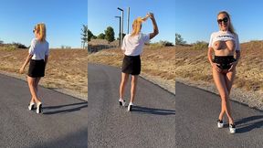 samedi dernier en allant chez l estheticienne, sans culotte evidemment tu ...