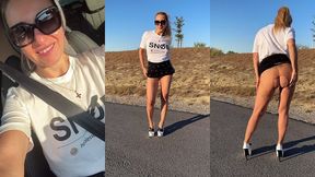 samedi dernier en allant chez l estheticienne, sans culotte evidemment tu ...