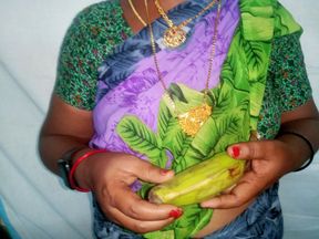 Indian Kerala stepmom step stepson banana sex