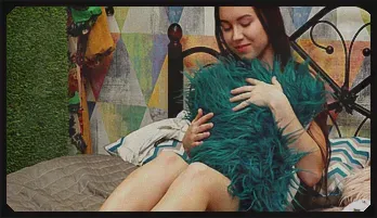 Shy Brunette Viki’s Solo Tease & Orgasm