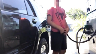 Caught at tha gasstation 9