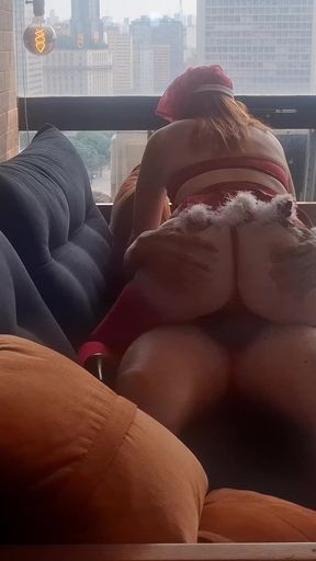 Santa's Helper Having Sex on Christmas Morning