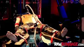 Sweaty Jock Foot Licking & Deepthroating In Raw Bondage With Devin Franco