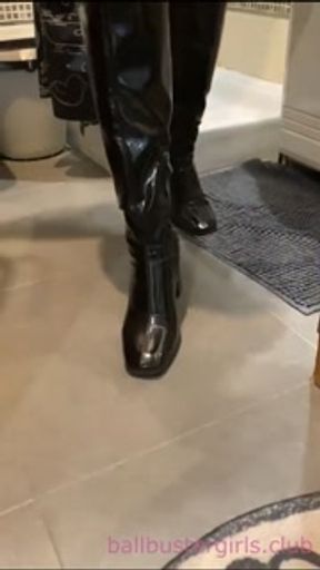 Thirsty Delivery Man