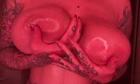 Arabelle Raphael HUGE OILY TITS ASMR JOI