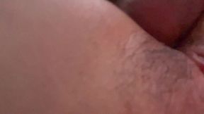 asian girl anal riding his white cock