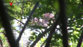 couple has public sex on nude beach and talking to strangers