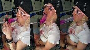 gag reflex canceled & i cum everywhere