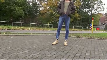 Walking in public with jeans full of piss