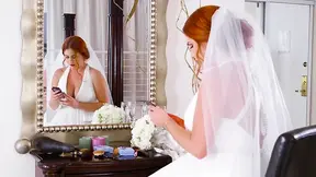 Dirty bride gets fucked hard and loves every damn second of it tonight