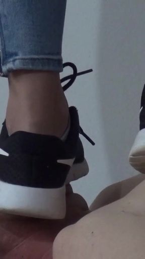 Step with adidas on your mouth   Clip 2