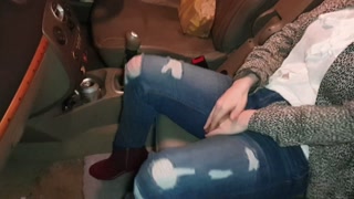 Alice - Car Wetting Compilation - Custom Video, 6 different car pees!