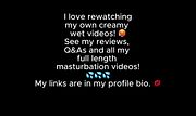 Rewatching my own creamy wet videos - Teaser