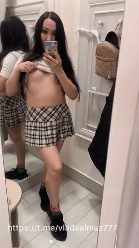 Erotic Dance in the Fitting Room